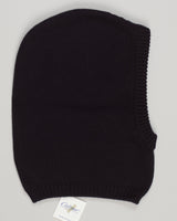 Luxurious cashmere balaclava in classic black. Refined warmth and protection for the discerning wearer. Effortless elegance meets everyday comfort. Calimar Cashmere Balaclava / Black