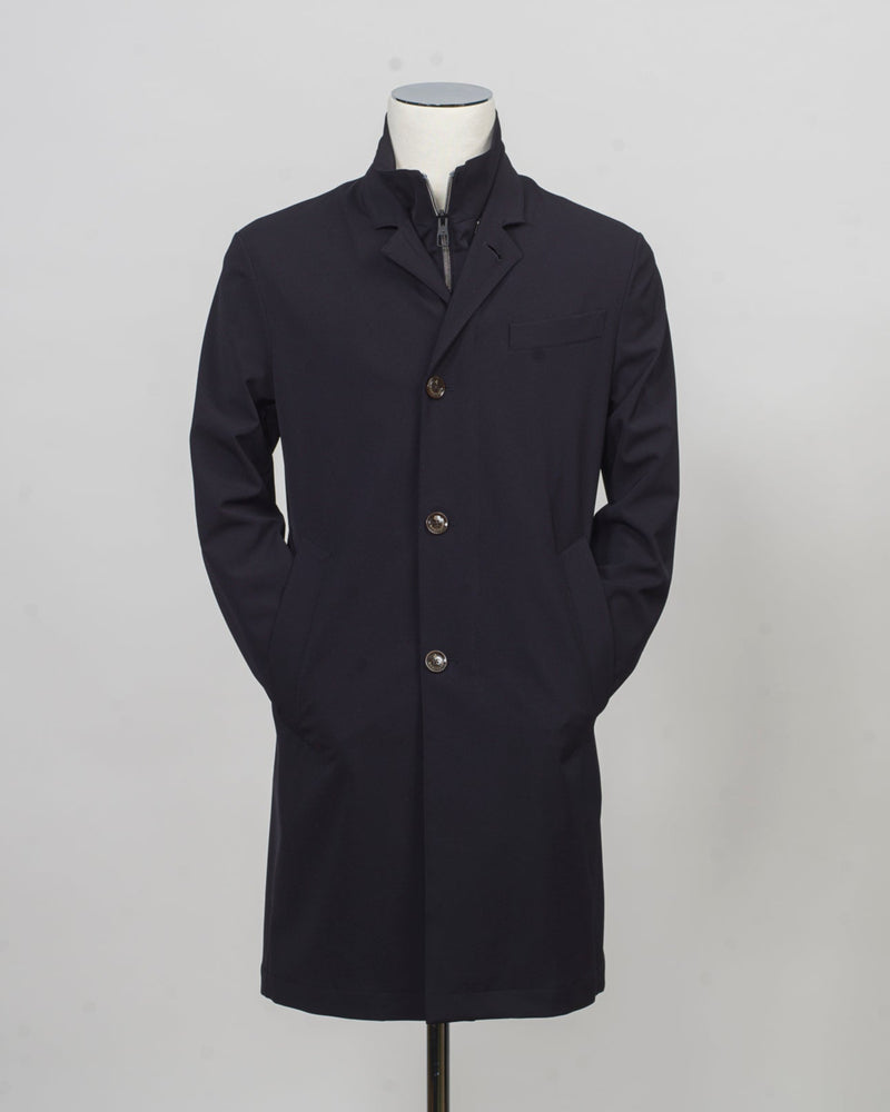 Fabric composition: 91% Polyester 9% Elastan
Color: Navy / 89
Article: S08MUC872 - 185
Two-way zip