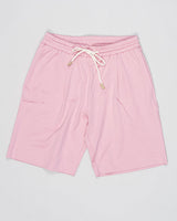 Art. 76127/81002
Col. 243 Pink
100% Cotton
Made in Italy Gran Sasso Drawstring Jersey Shorts / Pink