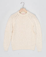 Long sleeve heavy cotton knitted sweater from Casa Isaac by Maglificio G.R.P. 1973 Firenze.
Composition: 100% cotton
Open knit
Long raglan sleeves
Crewneck
Article: CC10 CWL LCG4
CREWNECK L/S
Color: Ecru&nbsp;
Made in Italy G.R.P. Firenze Casa Isaac Cotton Sweater / Ecru