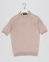 Composition: 100% Silk
Color: 030 / Sand
Article: 43129 / 23503
Model: Tennis M/M
Made in Italy Gran Sasso Capri Collar Silk Knit / Sand