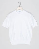 Gran Sasso Heavy Cotton Knit T-Shirt / White
