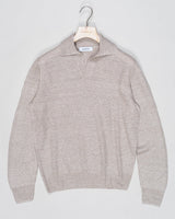 Composition: 68% Linen 32% Cotton
Color: 598 / Navy
Article: 23160 / 18658
Model: Tennis M/L
Made in Italy Gran Sasso Ribbed Collar Knit / Navy
