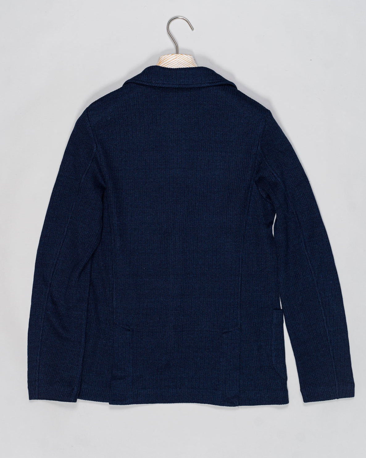Composition: 68% Linen 32% Cotton
Color: 598 / Blue
Article: 57156 / 18652
Model: Giacca M/L
Made in Italy Gran Sasso Knitted Blazer / Blue