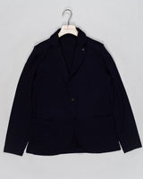 Composition: 68% Linen 32% Cotton
Color: 099 / Black
Article: 57156 / 18652
Model: Giacca M/L
Made in Italy Gran Sasso Knitted Blazer / Black