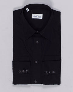 Composition: 100% Cotton
Snap buttons on front and cuffs
Article: 1029 599
Model: WEST
Color: Black
Made in Italy Alessandro Gherardi Cotton Western Shirt / Black