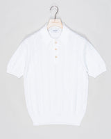 Composition: 100% Cotton
Color: 001 / White
Article: 23179 / 18172
Model: Tennis M/M
Made in Italy Gran Sasso Cable Polo / White