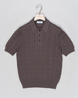 Composition: 100% Cotton
Color: 140 / Brown
Article: 23179 / 18172
Model: Tennis M/M
Made in Italy Gran Sasso Cable Polo / Brown