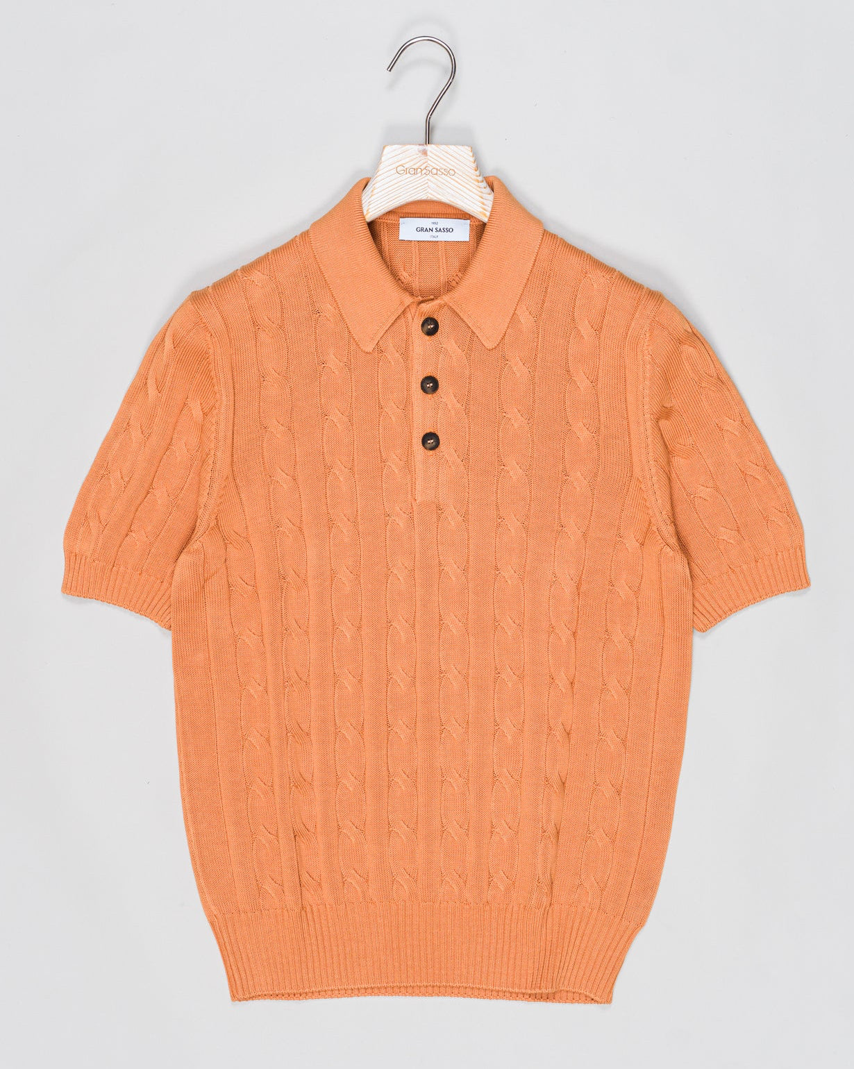 Gran Sasso Cable Polo / Orange