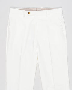 Composition: 97% Cotton 3% Elastan
Model: Sauma22
Article: PU19SAUMA22CHINO03
Color: White
Made in Martina Franca, Puglia, Italy Berwich Cotton Chinos / White