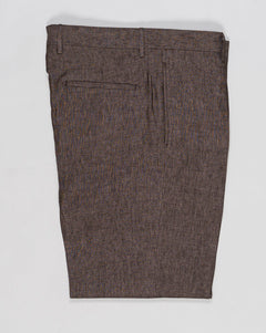 Fabric: Loro Piana Summertime: 71% Virgin wool natural stretch 15% Silk 14% Linen
Model: Chiaia Long
Article: PU19CHIAIALONGLP184U
Color: Brown
Made in Martina Franca, Puglia, Italy Berwich Chiaia Long Loro Piana Summertime Trousers / Brown