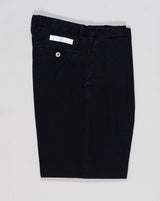 Article: 300519
Model: Portobellod
Color: Navy / 511
Composition: 100% Cotton
Lining: 100% Cotton
Belt loops
Slanted side pockets
Made in Naples, Italy Briglia Portobello Cotton Trousers / Navy