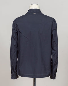 Snap button fastening
Slanted side pockets
Patch pockets on chest
Article: GI000646U 12865
Color: 9200 / Navy Herno Nylon Shirt Jacket / Navy
Made in Italy