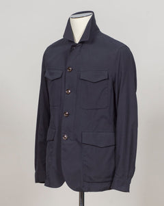 Composition: 87%PL 13%PA&nbsp;
Color: Navy / 89
Article: S10MUC883-349
Two-way zip
Buttons on front
Four pockets in front
Zipped pockets inside
Buttoned cuffs Montecore Technical Jacket / Navy