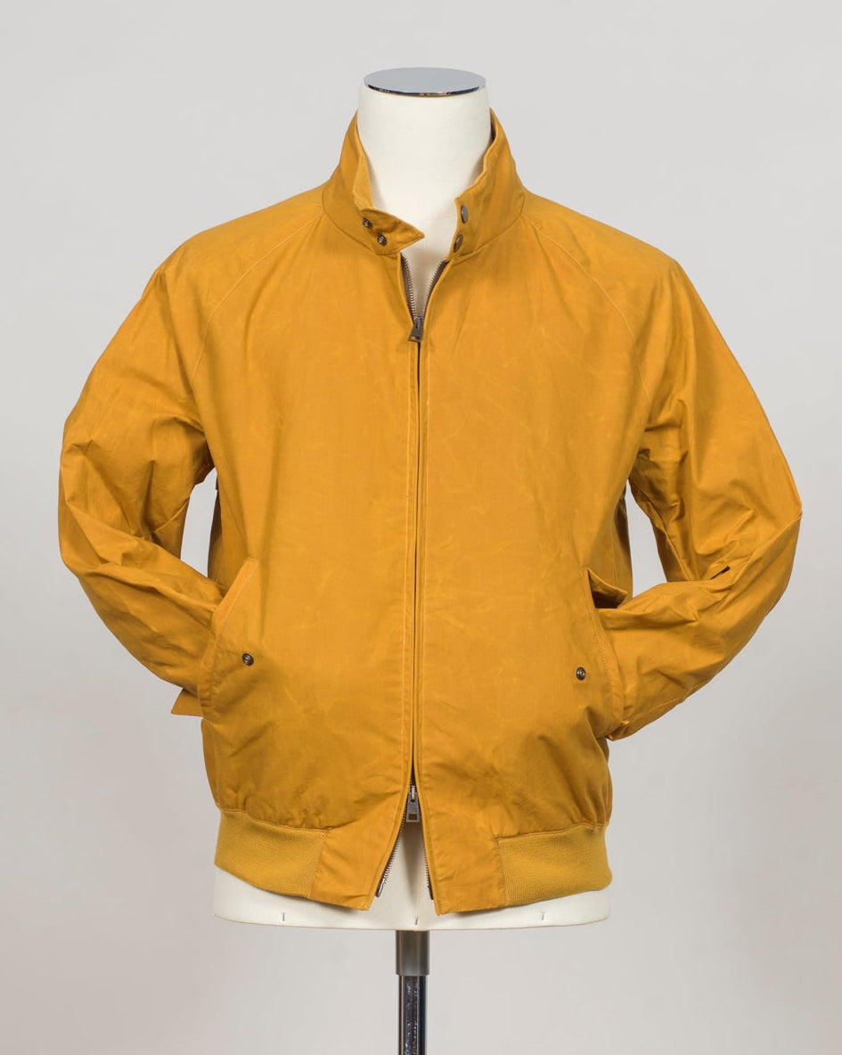Model FURIO
Art. Wax cot
Col. 302 / Yellow
Made in Italy L`Impermeabile Waxed Cotton Jacket / Yellow