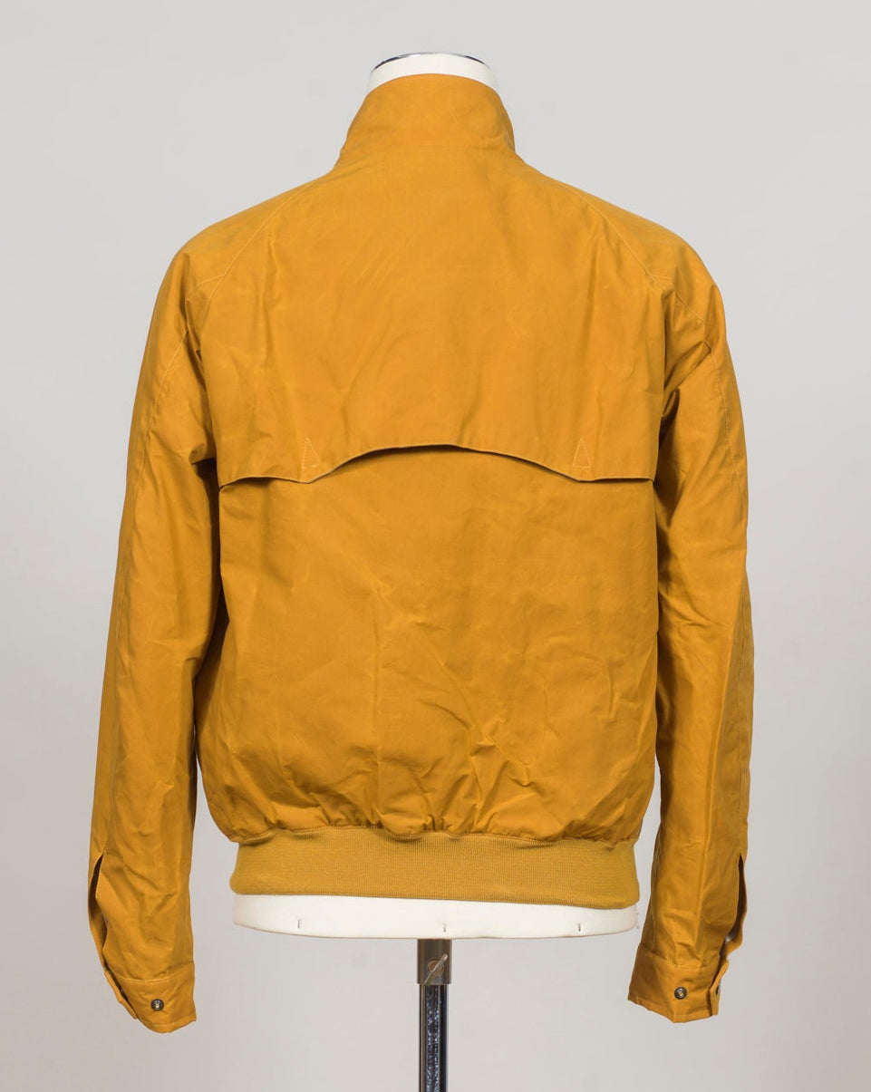 Model FURIO
Art. Wax cot
Col. 302 / Yellow
Made in Italy L`Impermeabile Waxed Cotton Jacket / Yellow