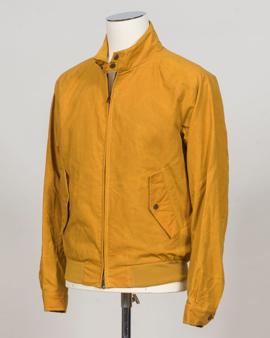 Model FURIO
Art. Wax cot
Col. 302 / Yellow
Made in Italy L`Impermeabile Waxed Cotton Jacket / Yellow