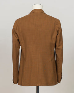 Double breasted
Peak lapel
Rounded chest pocket
Patch side pockets
Unlined
Unconstructed shoulder
Model: 1SHO20K-- PE
Art.150185 U
Col F1079 Tobacco
Bot 4DS
100% wool &nbsp;
Made in Italy Tagliatore Double Breasted Jacket / Tobacco