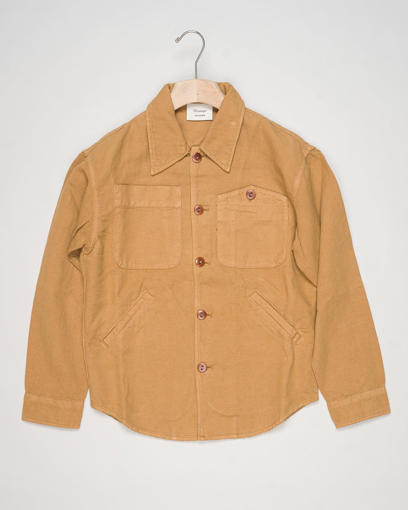 100% linen
Made in Italy
Color: Tobacco / 7402
Art. CAM-LS 3L084 Tela Genova Camillo Shirt Jacket / Tobacco made in italy
