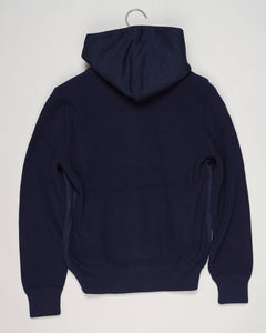Art.&nbsp;23137/76011
Col. 598 Navy
Two-way zipper
98% cotton 2% polyamide
Made in Italy Gran Sasso Heavy Cotton Full-Zip Hoodie / Navy