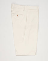 Composition: 97% Cotton 3% Elastan
Model: Sauma22
Article: PU19SAUMA22CHINO03
Color: Ecru
Made in Martina Franca, Puglia, Italy Berwich Cotton Chinos / Ecru
