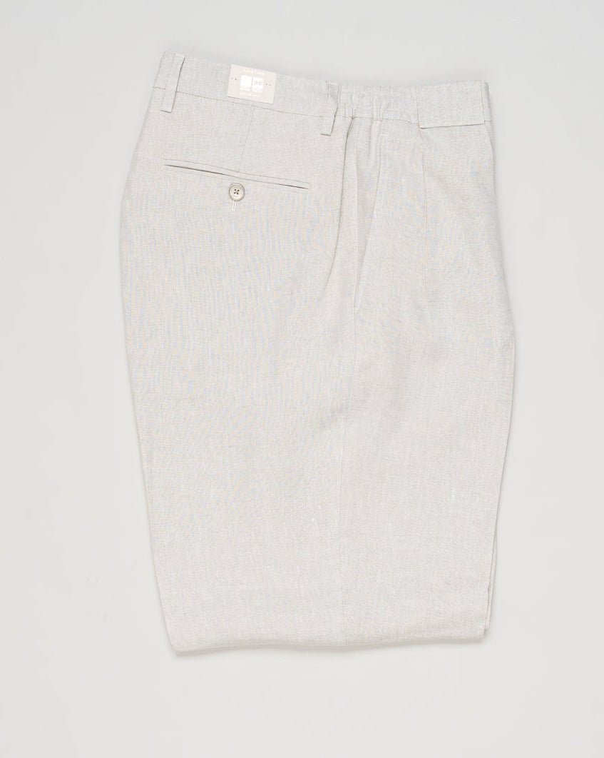Mod. Portobellos
Art. 300118
Col. 00023 Natural
100% linen
Made in Italy Briglia Portobello Linen Trousers / Natural