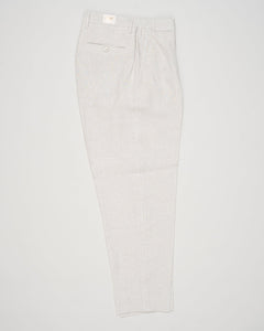 Mod. Portobellos
Art. 300118
Col. 00023 Natural
100% linen
Made in Italy Briglia Portobello Linen Trousers / Natural