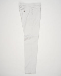 Mod. Vulcano23-GD
Garment dyed
Art. dv0955x
Col. Pomice 008
85% cotton, 11% silk, 4% elastane
Made in Martina Franca, Italy Berwich Garment Dyed Cotton &amp; Silk Chinos / Pomice