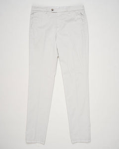 Mod. Vulcano23-GD
Garment dyed
Art. dv0955x
Col. Pomice 008
85% cotton, 11% silk, 4% elastane
Made in Martina Franca, Italy Berwich Garment Dyed Cotton &amp; Silk Chinos / Pomice