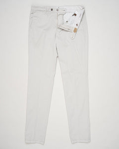 Mod. Vulcano23-GD
Garment dyed
Art. dv0955x
Col. Pomice 008
85% cotton, 11% silk, 4% elastane
Made in Martina Franca, Italy Berwich Garment Dyed Cotton &amp; Silk Chinos / Pomice