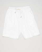 Art. 76127/81002
Col. 005 White
100% Cotton
Made in Italy
Gran Sasso Drawstring Jersey Shorts / White