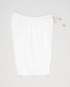 Art. 76127/81002
Col. 005 White
100% Cotton
Made in Italy
Gran Sasso Drawstring Jersey Shorts / White