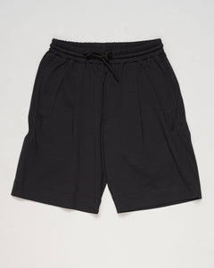 Art. 76127/81002
Col. 099 Black
100% Cotton
Made in Italy Gran Sasso Drawstring Jersey Shorts / Black