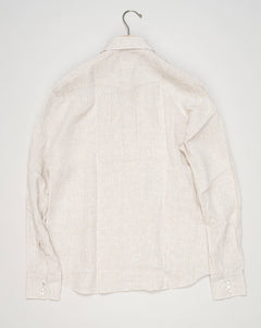 Composition: 100% Linen
Snap buttons on front and cuffs
Article: 1082 921
Model: WEST
Color: Light Beige
Made in Italy Alessandro Gherardi Linen Western Shirt / Light Beige