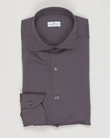Composition: 100% Cotton
Article: J133
Model: FJ17
Collar: B878
Color: Dark brown / 03
Made in Italy Sonrisa Cotton Jersey Shirt / Dark Brown