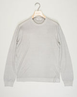 Composition: 100% Cashmere
Color: 008 / Light Grey
Article: 43132 / 26220
Model: Paricollo M/L
Made in Italy Gran Sasso Cashmere Crew Neck / Light Grey