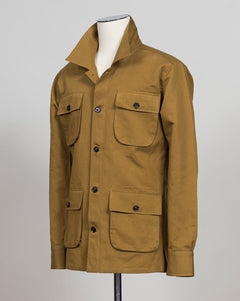 Safari jacket
4 patch pockets
Unlined
Made in Italy Briglia Safari Jacket / Mustard