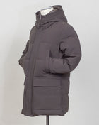 Outer fabric: 91% Polyester 9% Elastane
Lining: 100% Polyamide
Filling: 90% Down 10% Feathers
Color: Graphite Grey / 97
Article: F09MUCX738
Snap buttons Montecore Hooded Down Coat / Graphite Grey