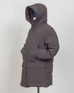 Outer fabric: 91% Polyester 9% Elastane
Lining: 100% Polyamide
Filling: 90% Down 10% Feathers
Color: Graphite Grey / 97
Article: F09MUCX738
Snap buttons Montecore Hooded Down Coat / Graphite Grey