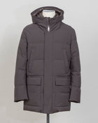Outer fabric: 91% Polyester 9% Elastane
Lining: 100% Polyamide
Filling: 90% Down 10% Feathers
Color: Graphite Grey / 97
Article: F09MUCX738
Snap buttons Montecore Hooded Down Coat / Graphite Grey