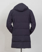 Outer fabric: 91% Polyester 9% Elastane
Lining: 100% Polyamide
Filling: 90% Down 10% Feathers
Color: Navy / 89
Article: F09MUCX755
Snap buttons Montecore Long Down Coat / Navy