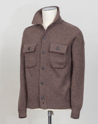 Gran Sasso Woolen Overshirt
Art. 13190/25079
Col 194 Mid brown melangé
Composition 100% wool
10 gauge
Made in Italy