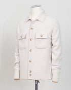 Gran Sasso Woolen Overshirt
Art. 13190/25079
Col 054 Off white
Composition 100% wool
10 gauge
Made in Italy