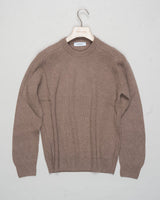 Art. 23129/19688
Col 123 / Taupe
Composition: 80% wo 10%ws 10%vi
Made in Italy Gran Sasso Ribbed Crewneck Knit / Taupe
