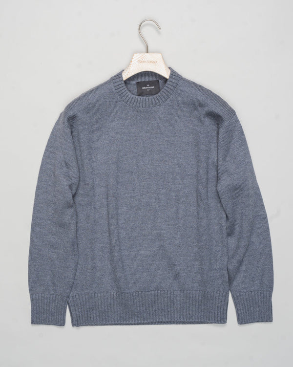 Article: 13128 / 14283
Color: 088 / Grey
Composition: 100% Virgin Wool (Extrafine Merino)
Made in Italy Gran Sasso Heavy Wool Crewneck / Grey
