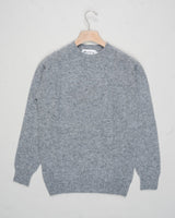 Composition: 100% Pure new wool
Made in Scotland
Article: 3834/7 Shaggy
Color: Mid Grey Harley of Scotland Shaggy Crew Neck / Mid Grey