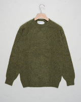 Composition: 100% Pure new wool
Article: 3834/7 Shaggy
Color: Scots Pine / Green&nbsp;
Made in Scotland Harley of Scotland Shaggy Crew Neck / Scots Pine