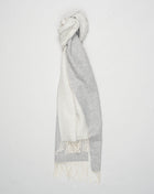 Size: 200cm x 52cm
Double Face
Article: 93101 / 91102
Color: 050 / Light Grey
Composition 80% Wool 20% Cashmere
Made in Italy Gran Sasso Wool & Cashmere Scarf / Light Grey