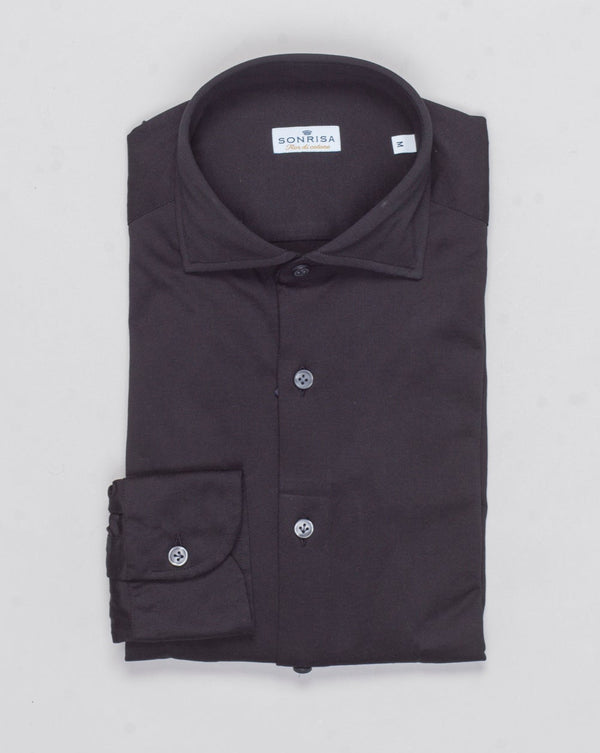 Composition: 100% Cotton
Article: J133
Model: FJ17
Color: Black / 03 Sonrisa Cotton Jersey Shirt / Black
Made in Italy