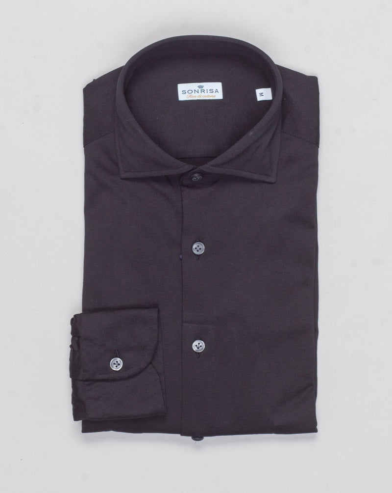 Composition: 100% Cotton
Article: J133
Model: FJ17
Color: Black / 03 Sonrisa Cotton Jersey Shirt / Black
Made in Italy